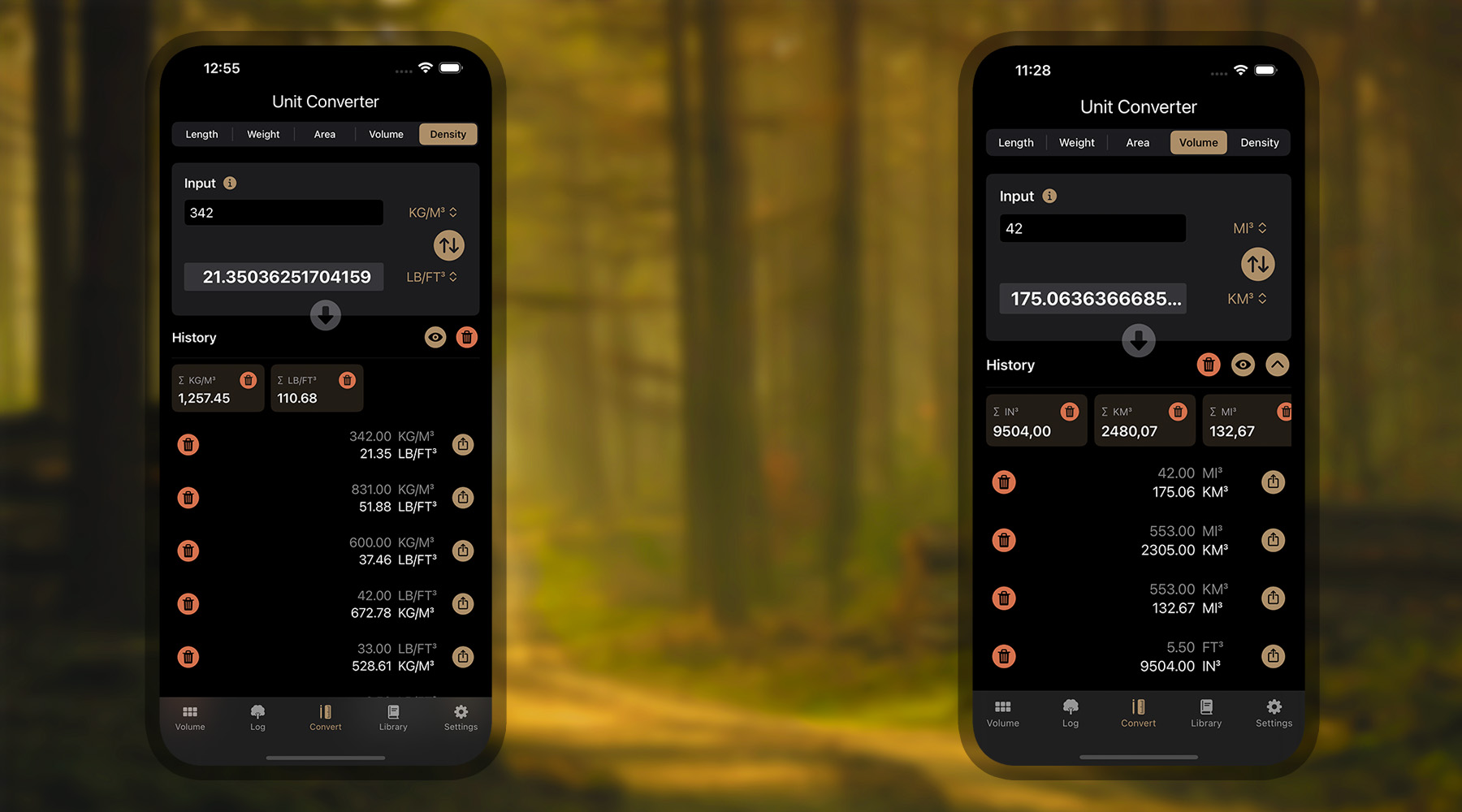 Wood Log Calculator Wood Log Calculator iOS App site